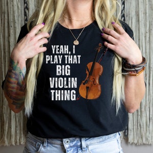 Cello Shirt Funny Cellist Tee Big violin Shirt Cellist Gift Orchestra Gift Musician Shirt Orchestra Shirt Instrument Shirt for Cellist