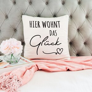Hier Wohnt Das Glück SVG: ドイツ ホーム Cricut カット ファイル (デジタル ダウンロード) 画像 5
