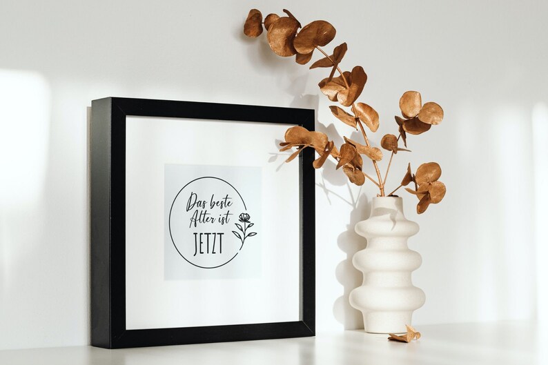Das beste Alter ist jetzt Plotterdatei, Geburtstag Geschenk Plotten Datei, German Happy Birthday Cricut cut File, PNG, DXF