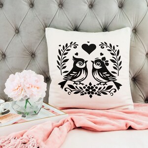 Cute Birds Bundle Svg, Love Birds Design, Valentines Day Svg, Cute Bird Svg, Birds Sublimation, Cricut Cut File