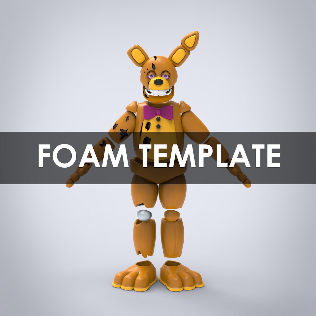 Spring Bonnie Withered Movie Version Full Wearable Body Parts With Head ...