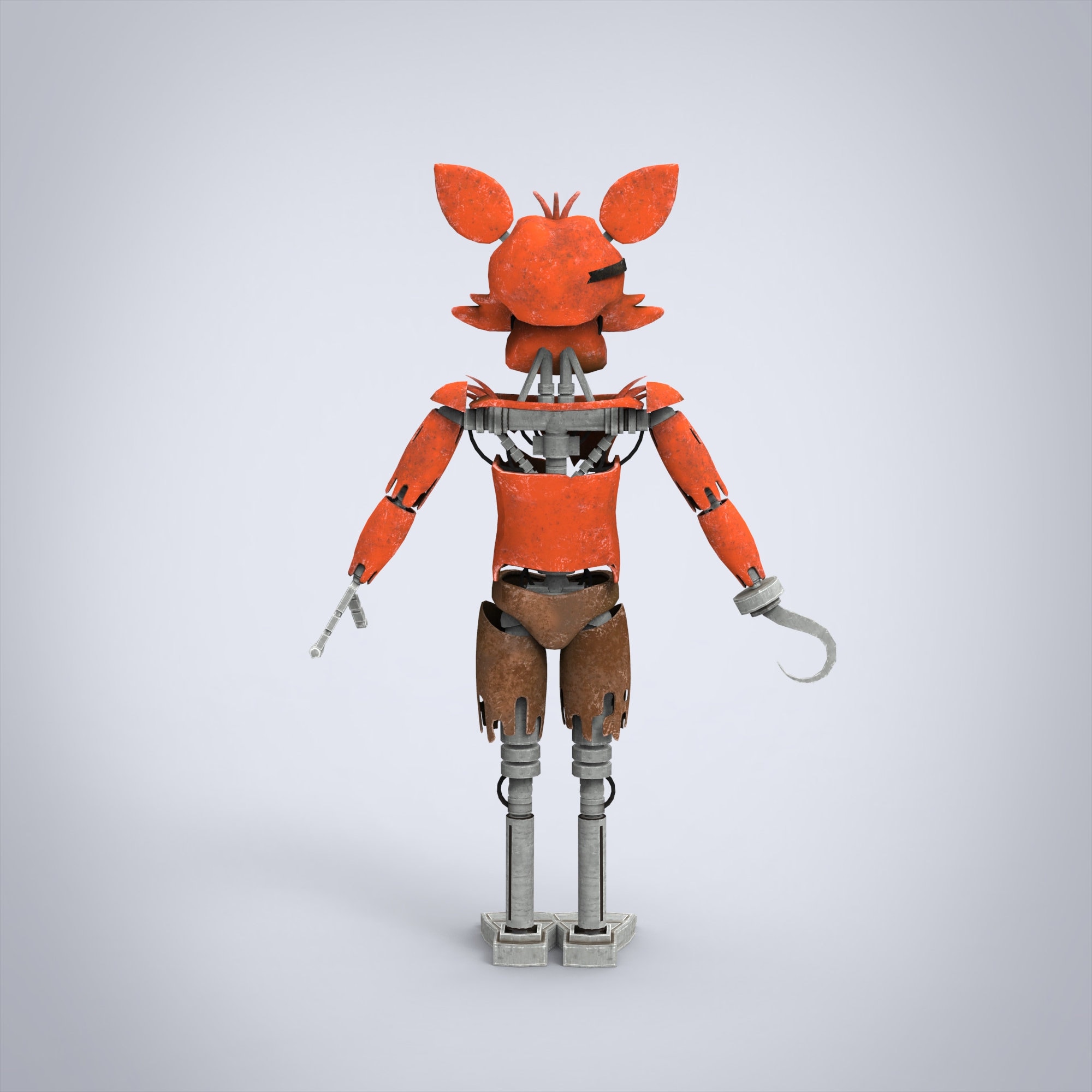Foxy Furry Full Wearable Body Parts With Head Template for EVA Foam ...