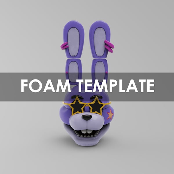 Furry Foam Ears for Head Etsy