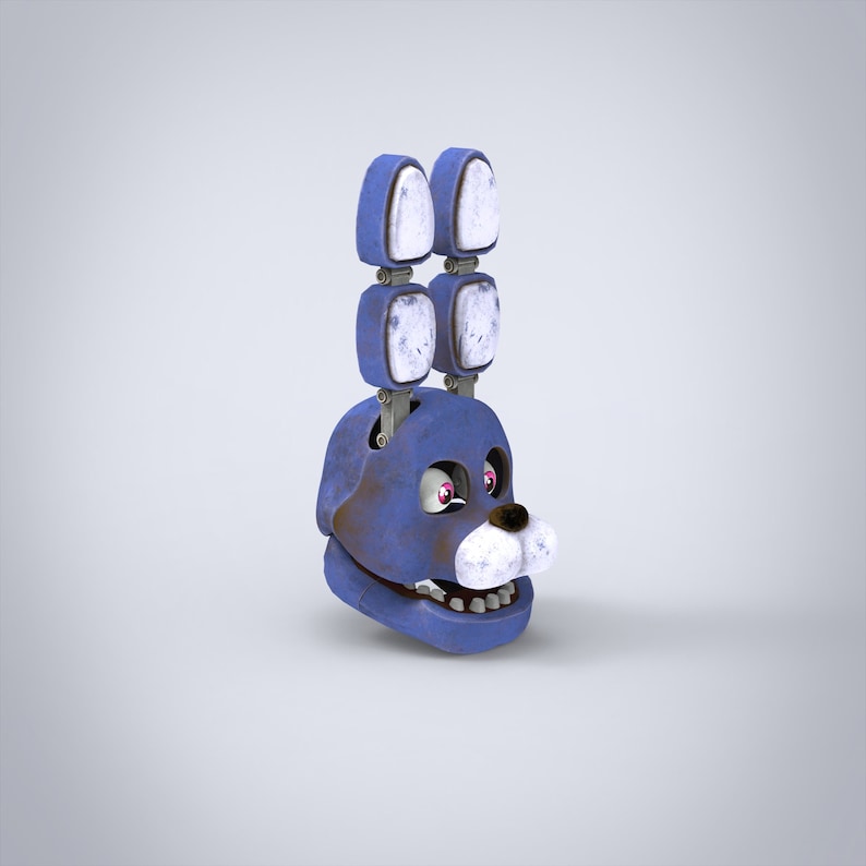 Bonnie Furry Full Wearable Head Template for EVA Foam (PDO/PDF) - Etsy