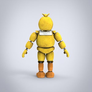 Chica Furry Full Wearable Body Parts With Head Template for EVA Foam ...