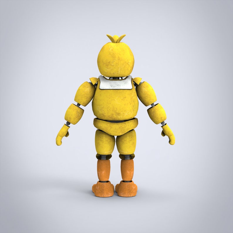 Chica Furry Full Wearable Body Parts With Head Template for EVA Foam ...