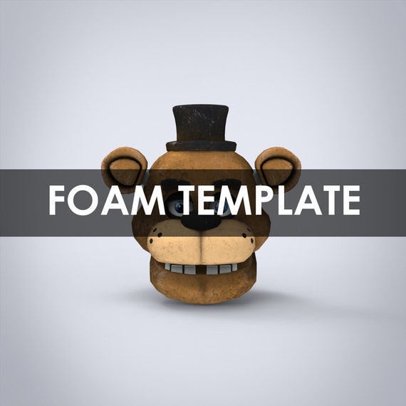Freddy Sjabloon Freddy 1 Furry Wearable Armor And Helmet Mask Template