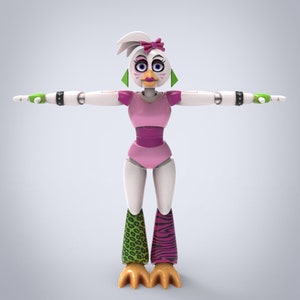 Chica Furry Full Wearable Body Parts With Head Template for EVA Foam ...