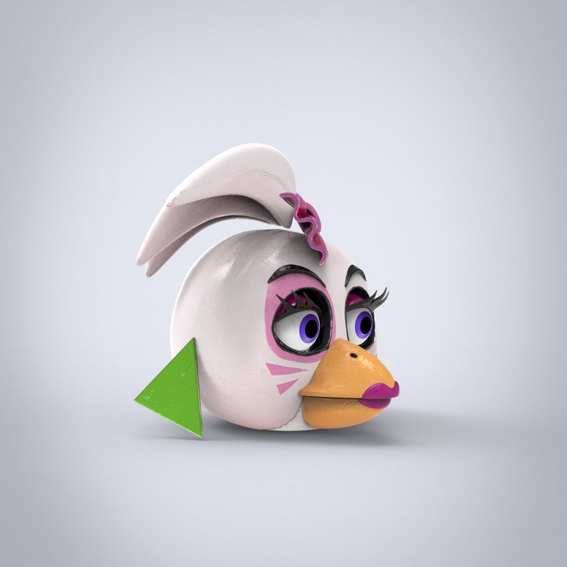 Chica Furry Full Wearable Head Template for EVA Foam PDO/PDF - Etsy UK