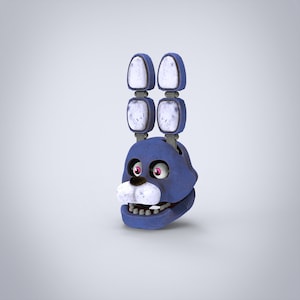 Bonnie Furry Full Wearable Head Template for EVA Foam (PDO/PDF) - Etsy