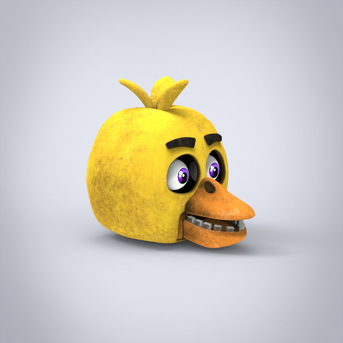 Chica Furry Full Wearable Head Template for EVA Foam (PDO/PDF) - Etsy