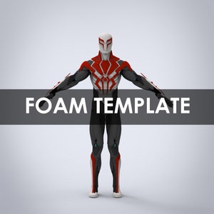 Iron Spider 2099 Full Wearable Armor with Helmet Template for EVA Foam (PDO/PDF)