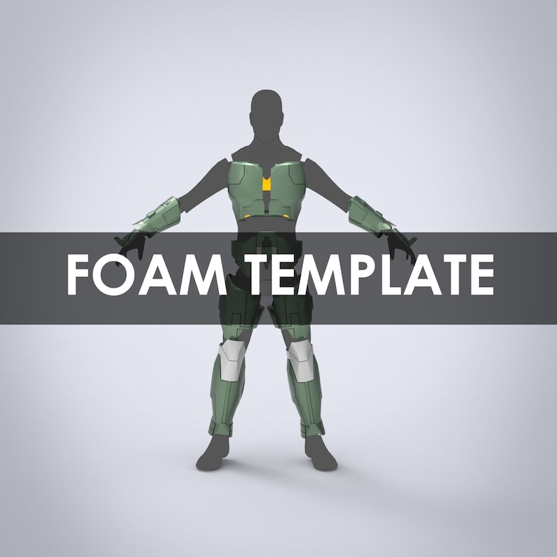 Jedi Knight Full Wearable Armor Template for EVA Foam Etsy