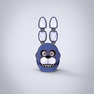 Bonnie Furry Full Wearable Head Template for EVA Foam (PDO/PDF) - Etsy