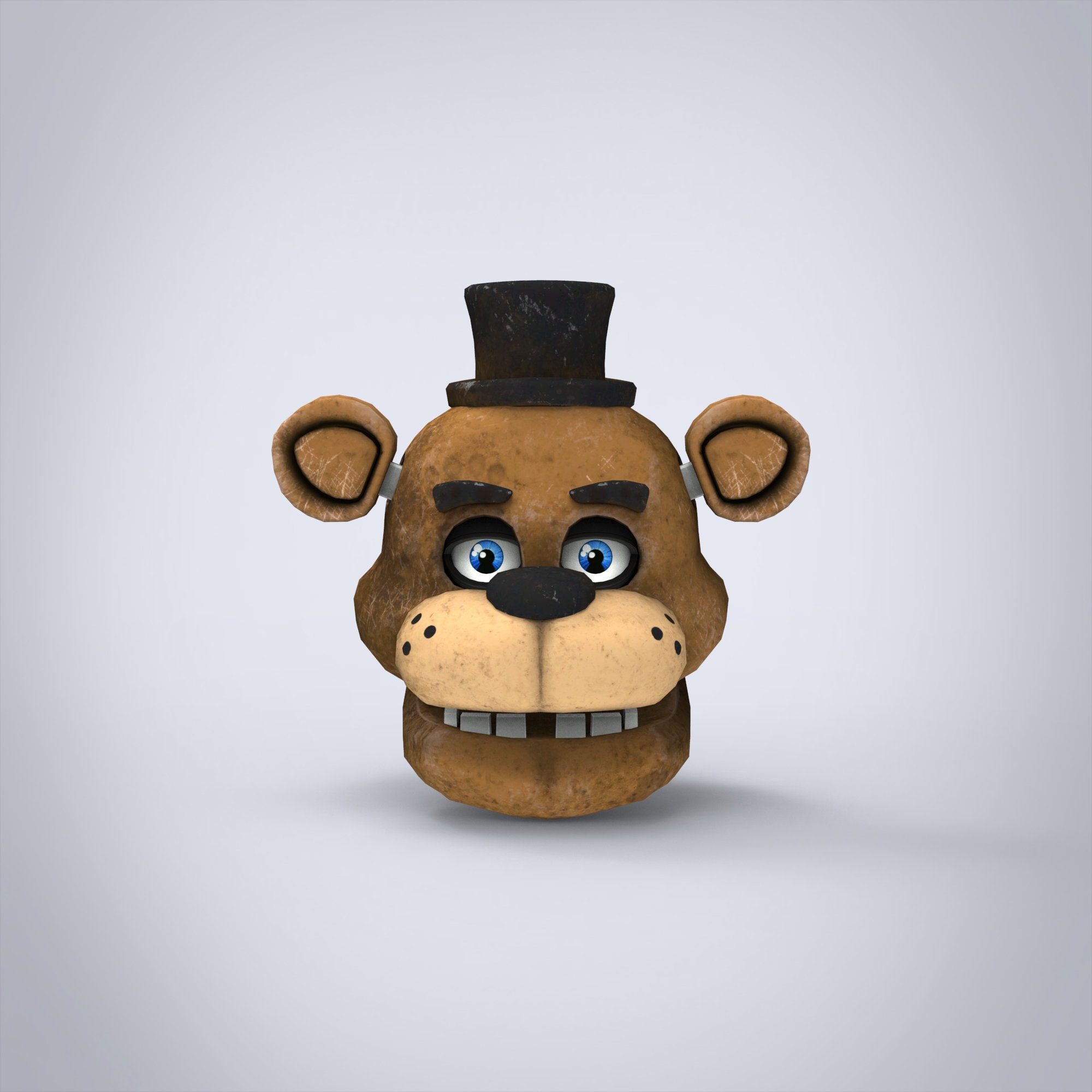 Freddy Bear Furry Full Wearable Head Template for EVA Foam (PDO/PDF) - Etsy