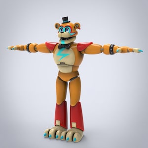 Freddy Furry Full Wearable Body Parts With Head Template for EVA Foam ...