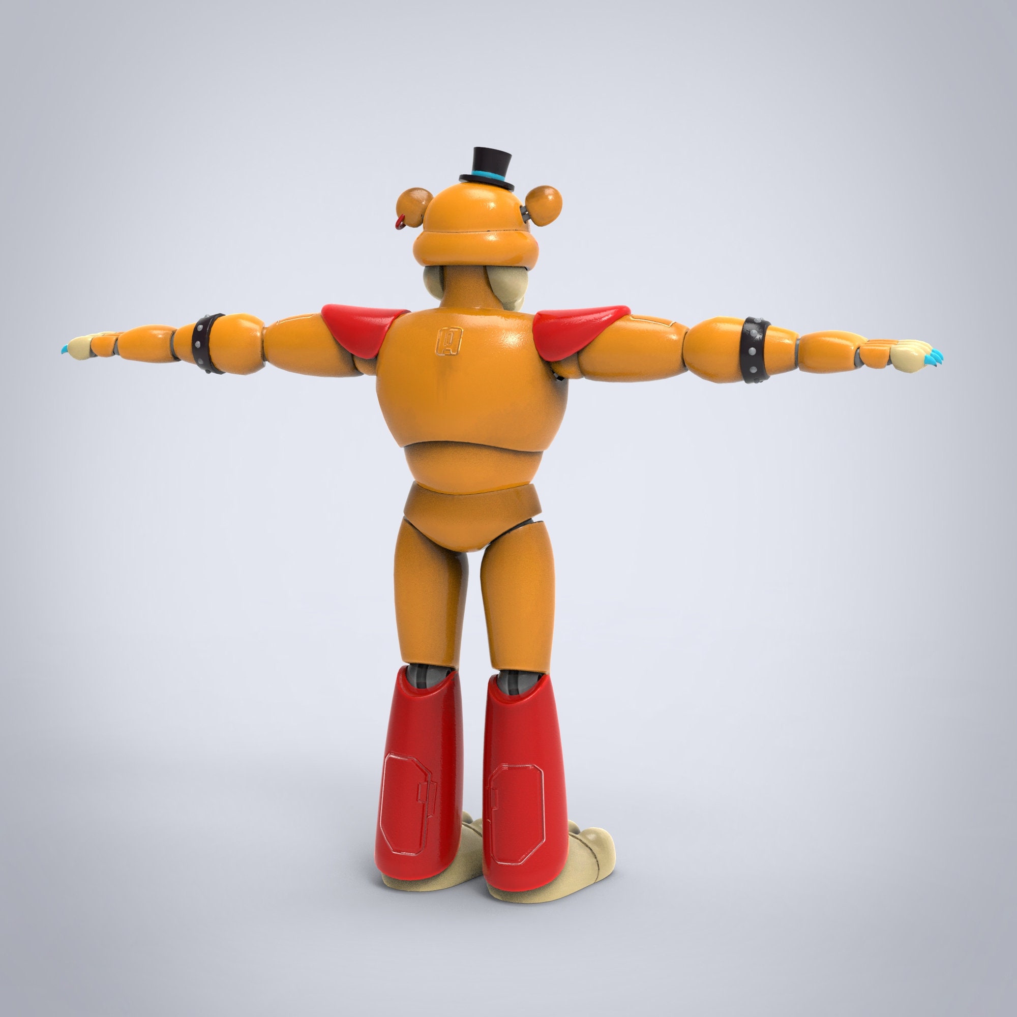 Freddy Furry Full Wearable Body Parts With Head Template for EVA Foam ...