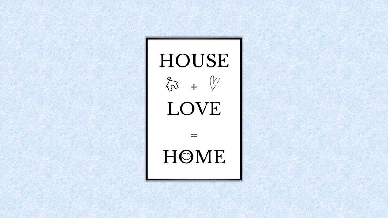 Home Spruch Poster Etsy
