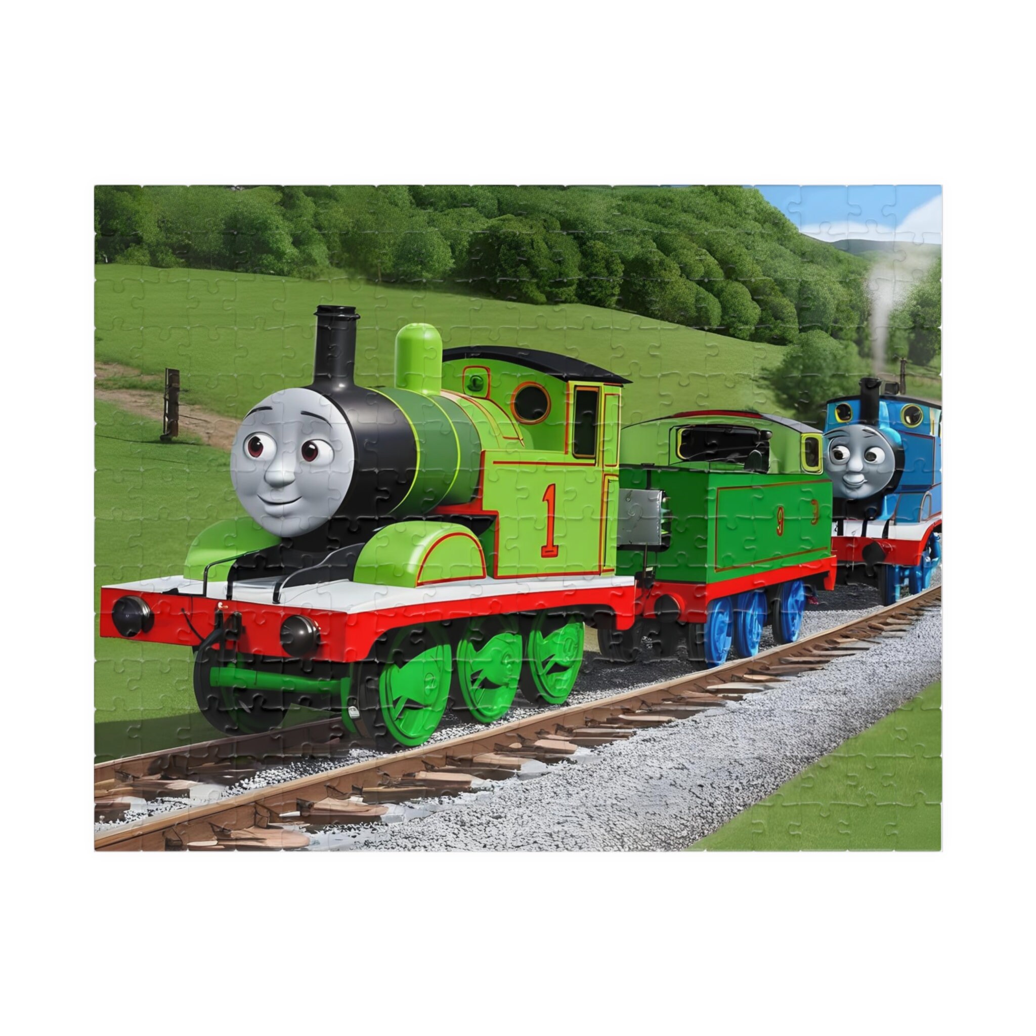 Personalized Thomas and Friends Picture Puzzle Custom Photo Puzzle ...