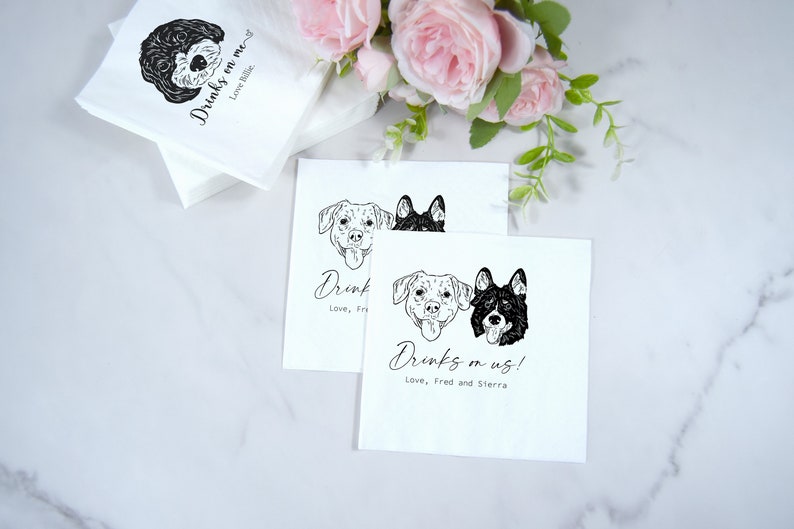 Orcutt Art New Store Established Dog Napkins Seller image 7