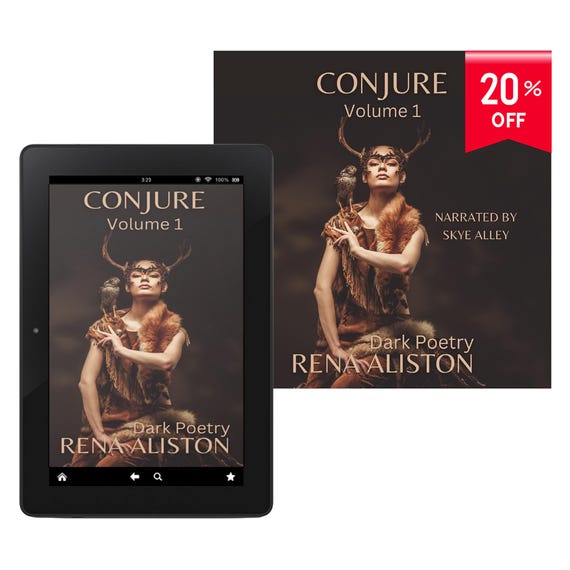 Conjure Volume 1: Dark Poetry by Rena Aliston eBook Human Narrated Audiobook Bundle