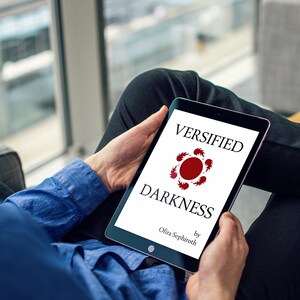 Versified Darkness by Ofira Sephiroth Gothic Poetry eBook Versified Series Book 1 (Digital Download) image 2