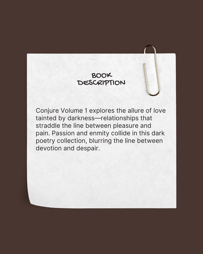 Conjure Volume 1: Dark Poetry by Rena Aliston Human Narrated Audiobook Digital Download image 3