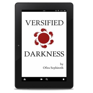 Versified Darkness by Ofira Sephiroth Gothic Poetry eBook Versified Series Book 1 (Digital Download) image 1