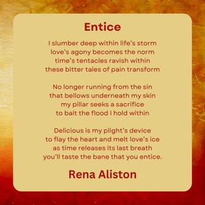 Divine Madness: A Dark Poetry Collection by Rena Aliston Human Narrated Audiobook Digital Download image 2