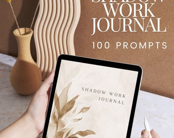 Printable Shadow Work Journal | Healing Journal | Mental Health | Anxiety Journal | Therapy Journal | Inner Child Healing |Spiritual Journal