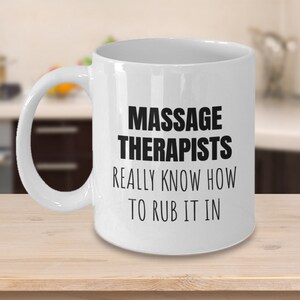 Massage therapist gift, massage therapist mug, massage therapist coffee cup, gift for massage therapist, male, female, masseur gift,