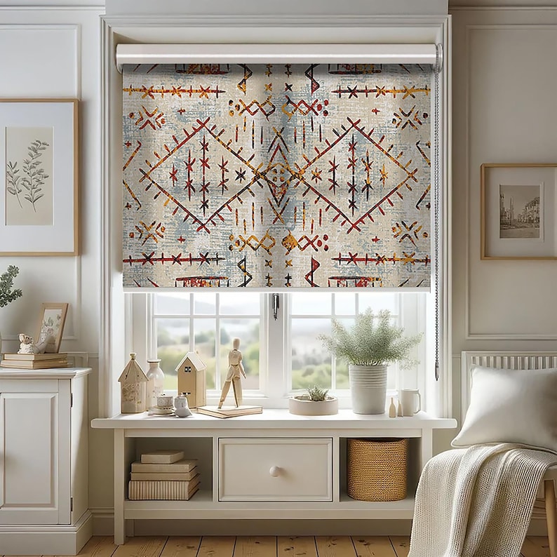 Ethnic Gothic Roller Blind: Customizable Day/night Window Shade - Etsy UK