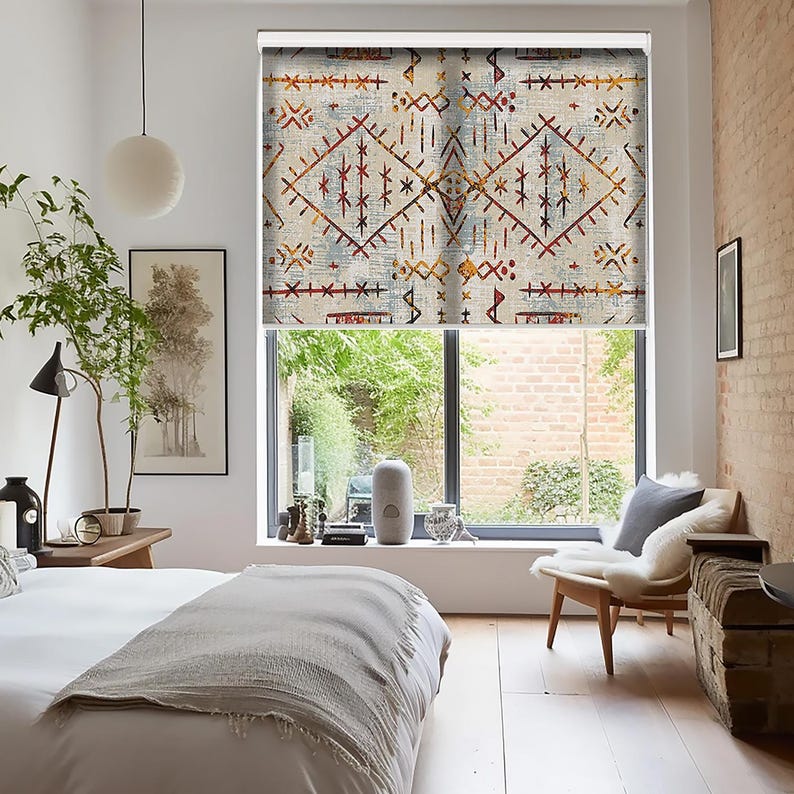 Ethnic Gothic Roller Blind: Customizable Day/night Window Shade - Etsy UK