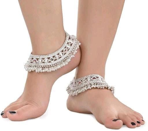 Heavy anklets silver discount