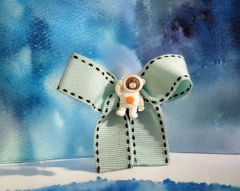 Astronaut Hairbow - schattige ruimtebeer