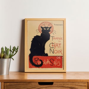 Mug chat, silhouette chat noir, boutique cadeau déco chat