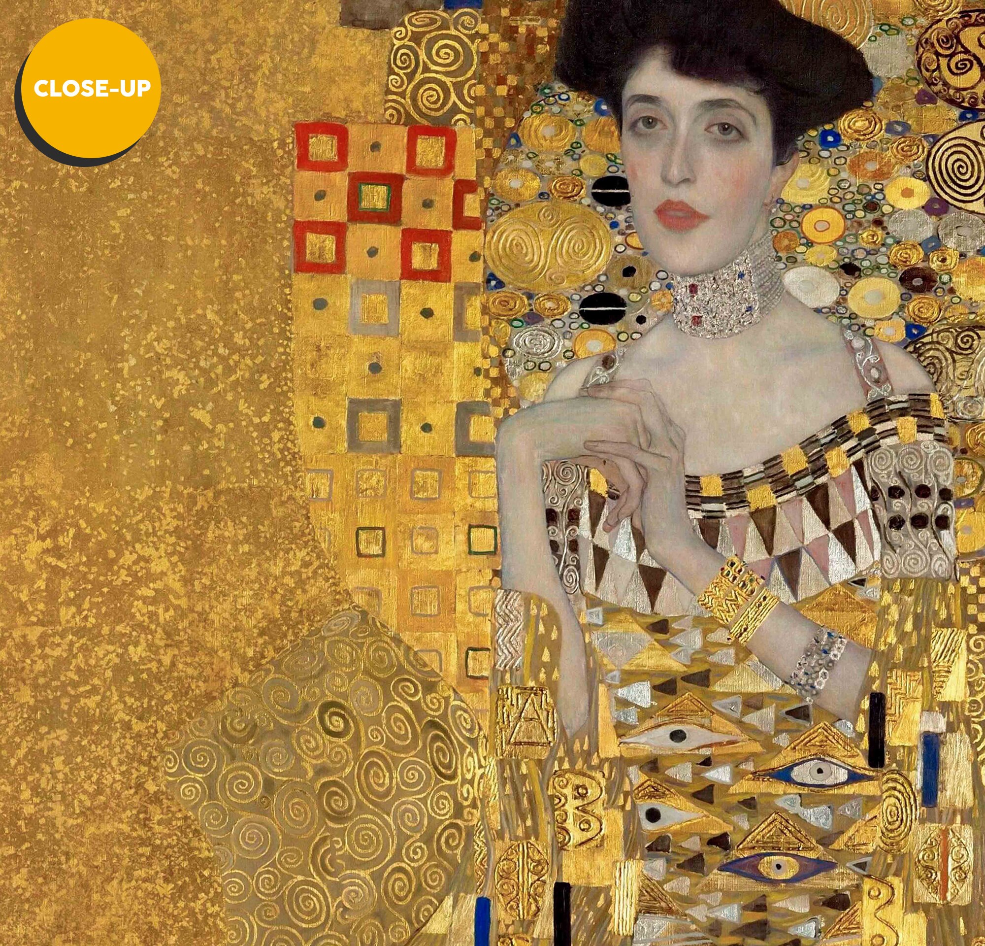 Gustav Klimt Art Print, Adele Art Print, Gustav Klimt Painting ...