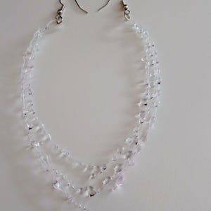 Handmade Long Rain Drop Earrings: UV Resin, Stainless Steel