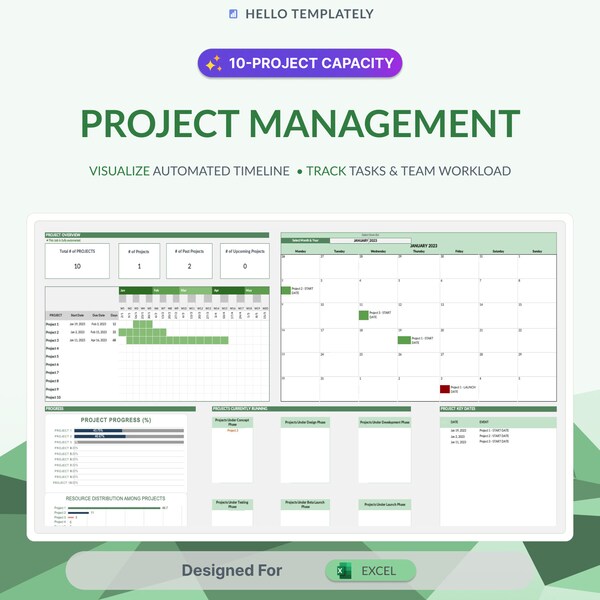 Workload Excel - Etsy