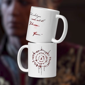 Astarion Quote Baldurs Gate 3 D&D Vampire Rogue Elf Infernal Scar Romance BG3 Character Mug
