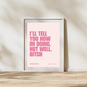 Real Housewives of New York &#39;Dorinda Medley&#39; Bravo Art Print Quote Digital File