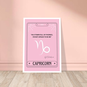 Real Housewives of Beverly Hills Kyle Richards Decor - Capricorn Poster Print  - Bravo Fan Art