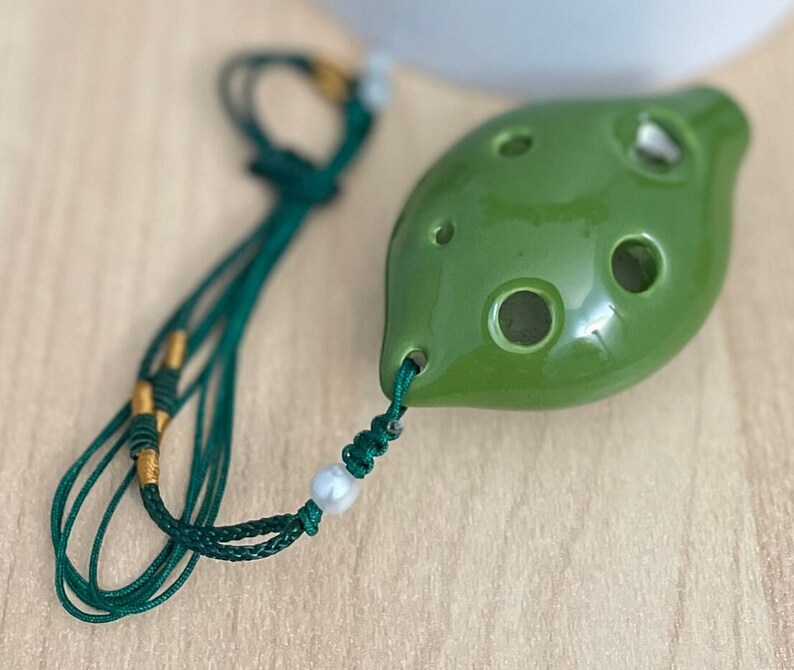 Dexterous 6 Hole Ceramic Ocarina Soprano C Key Easy to Carry Etsy
