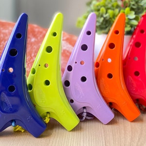 Focalink 12 Hole Soprano C ABS Resin Ocarina - Easy to Learn, Good for Beginner & Great Gift!