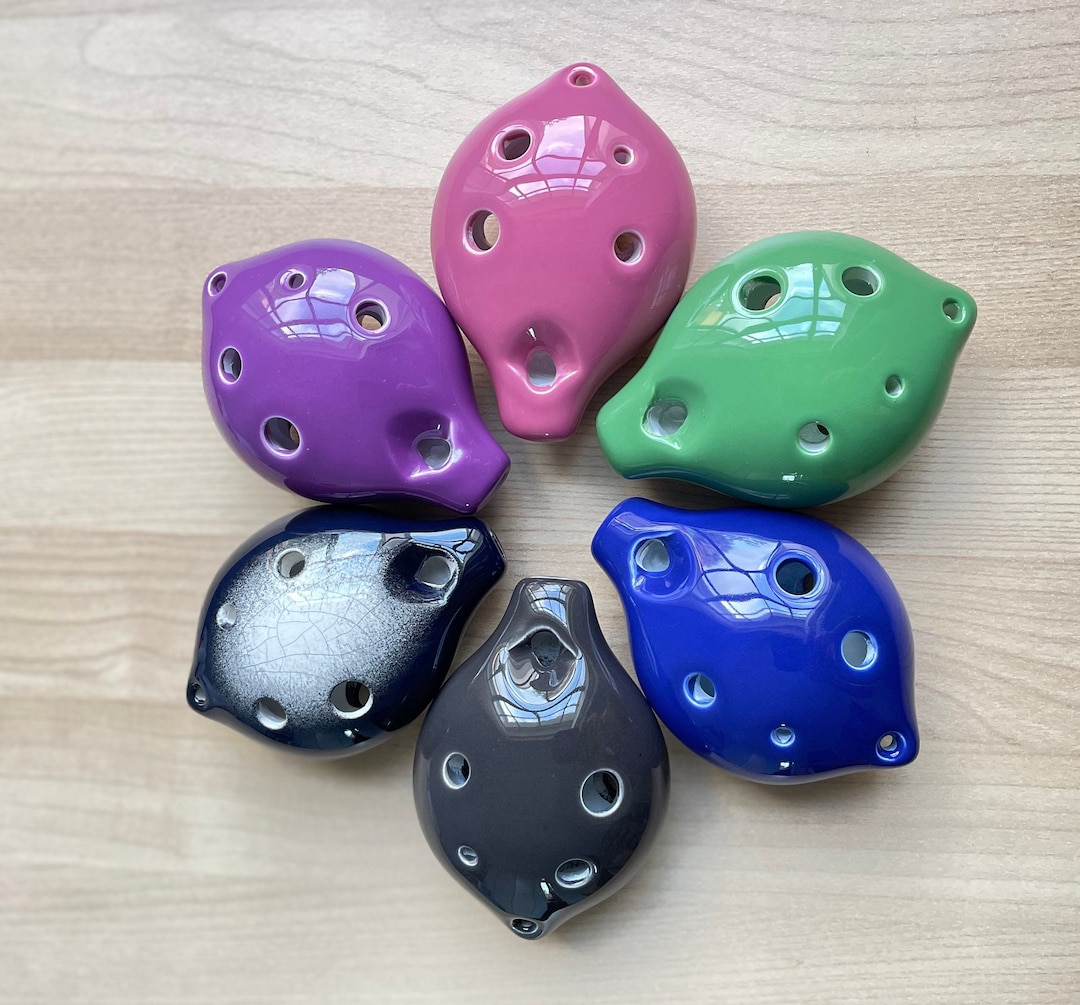 Joy Alto C Key 6 Hole Ceramic Ocarina Easy to Learn Good Etsy