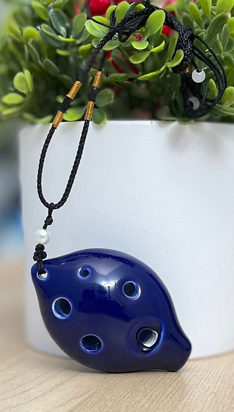 Dexterous 6 Hole Ceramic Ocarina Soprano C Key Easy to Carry Etsy