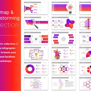 Mapa Mental, Brainstorming, Infográficos, Modelos, Vorlage, Design, Apresentação em PowerPoint, Dias de Brainstorming, Dias em PowerPoint