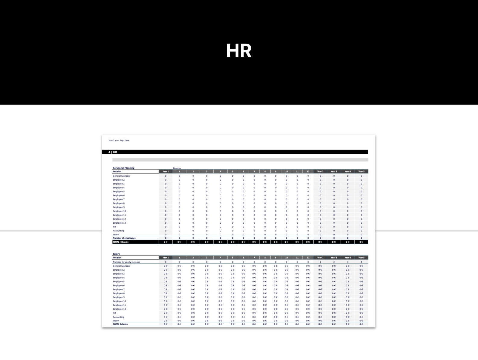 Lean Business Case Template, Business Plan, Business Planner, Editable ...