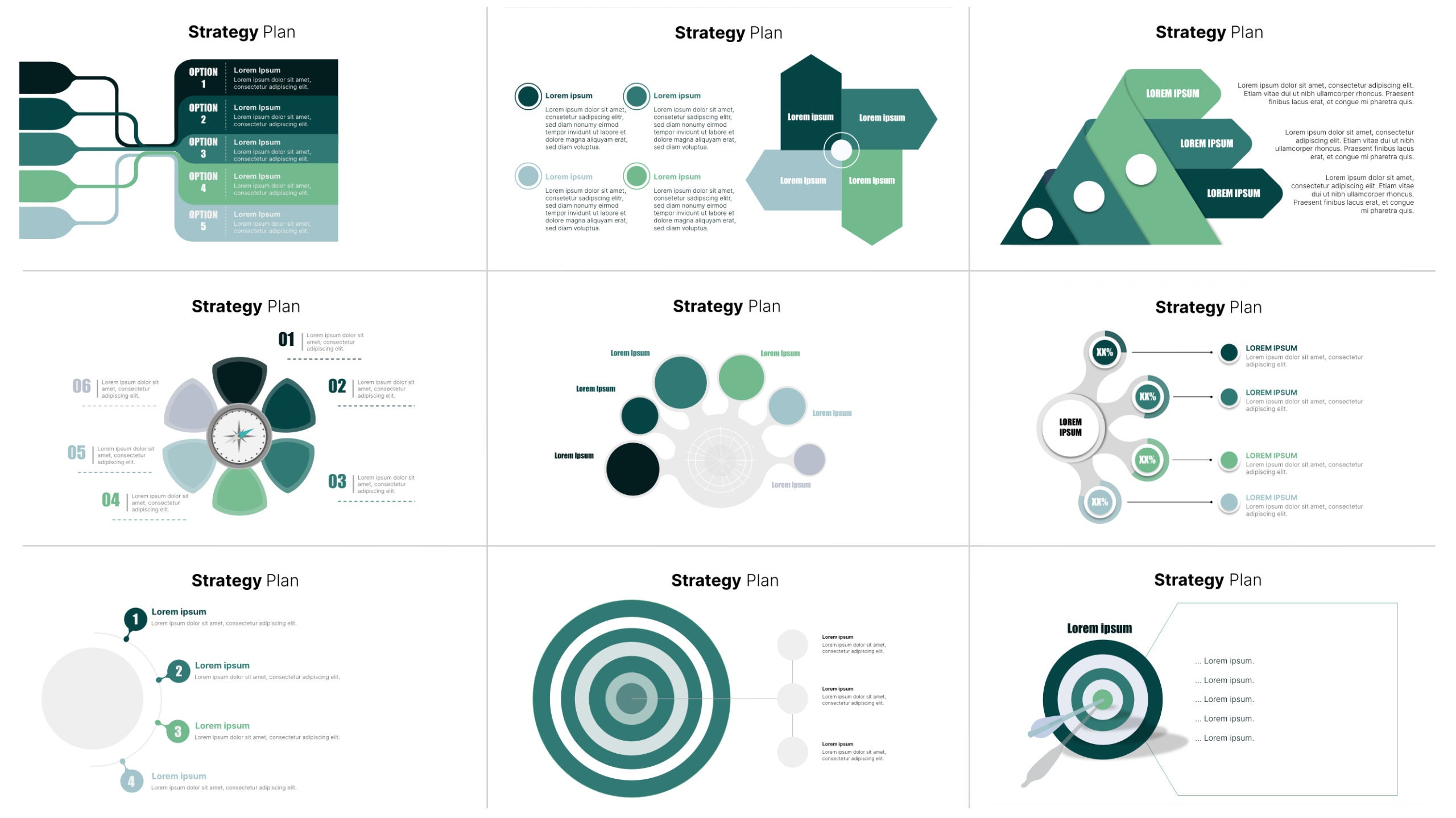 Strategy Plan Template Collection: Editable Powerpoint and Google ...