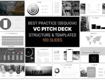Venture Capital (VC) Pitch Deck: 100+ Editable Fundraising Templates (PowerPoint and Google Slides)